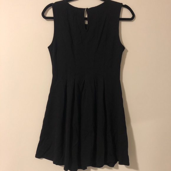 Black Fit and Flare Dress - Picture 4 of 4